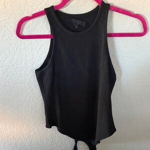 all saints Black Sleeveless Top